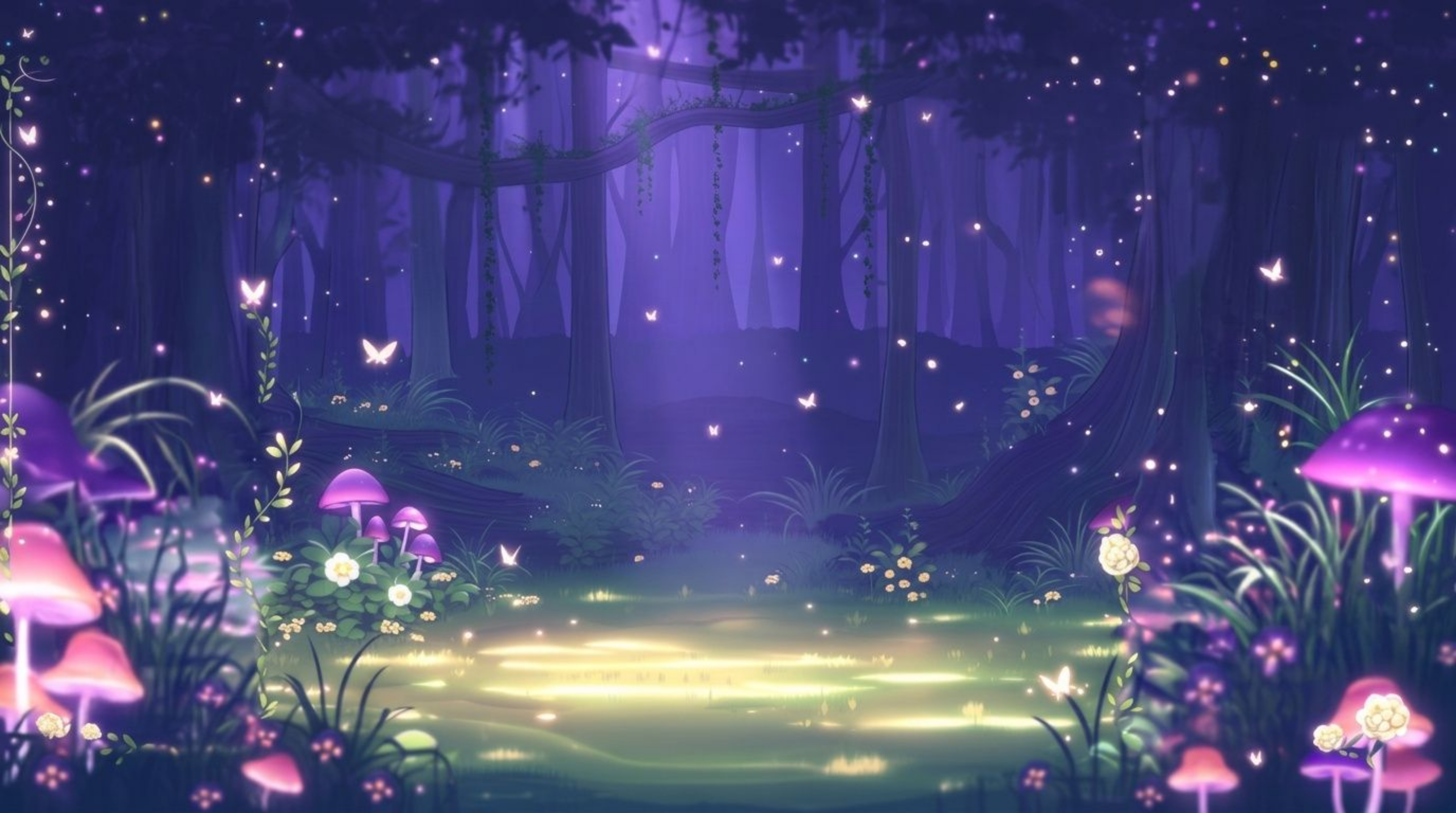 The Mushling Meadows enchanted twilight forest
